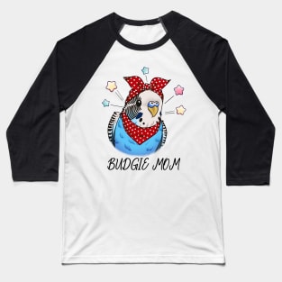 Devoted Budgie Mom: Parrot Lover's Delight Baseball T-Shirt